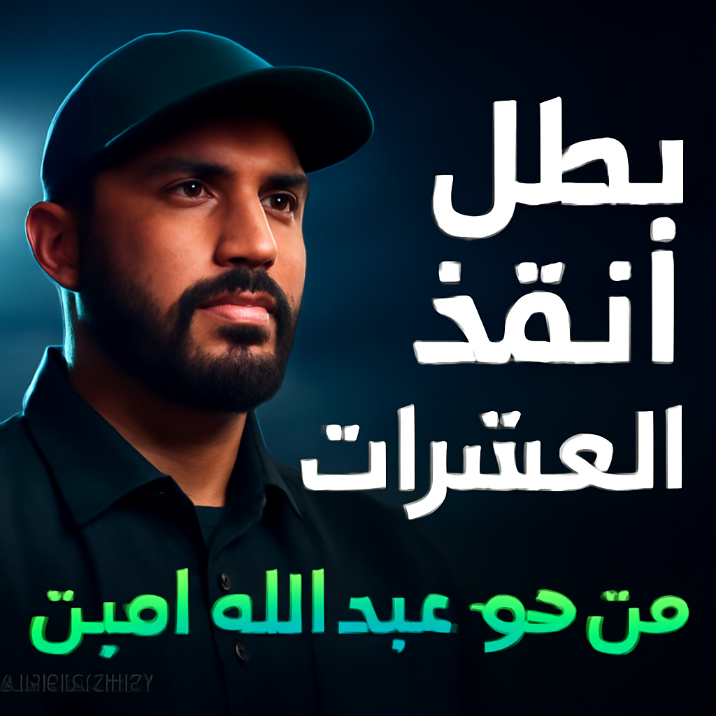 AI-generated editorial illustration for: "بطل أنقذ العشرات".. من هو عبد الله أمين حارس الأمن الذي قتل أمام المركز الإسلامي في سان دييغو؟