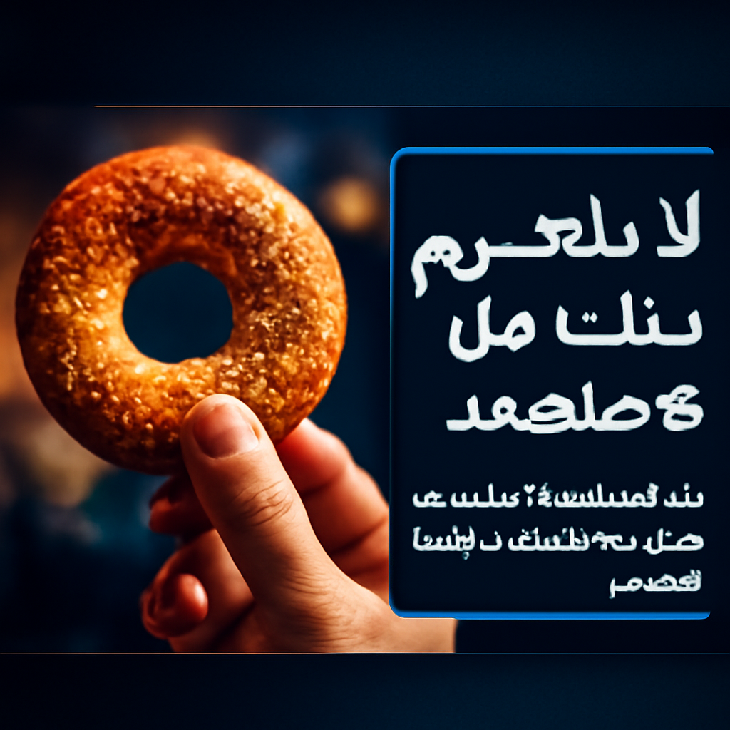AI-generated editorial illustration for: لا تحرم نفسك من حلوى العيد.. 6 عادات ذكية توازن بين "لذة الكعك" وصحة الجسم