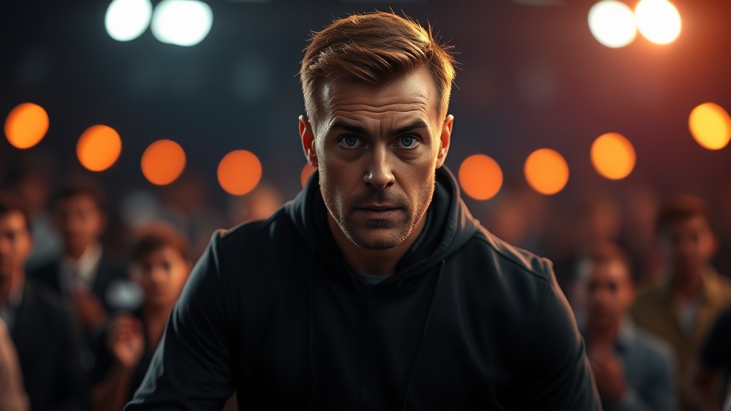 AI-generated editorial illustration for: مباشر: ترامب يحضر مراسم نقل جثامين عسكريين أمريكيين قُتلوا في حرب إيران