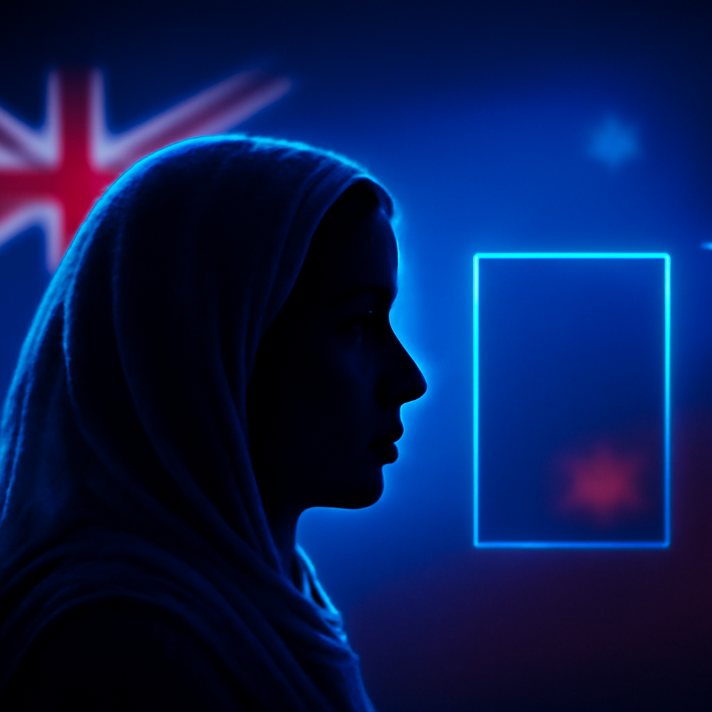 AI-generated editorial illustration for: Australia is home to thousands of people who are citizens of nowhere