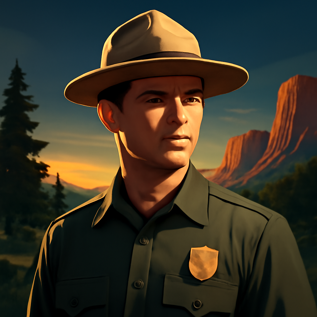 AI-generated editorial illustration for: Jason Epperson on the history found at national parks