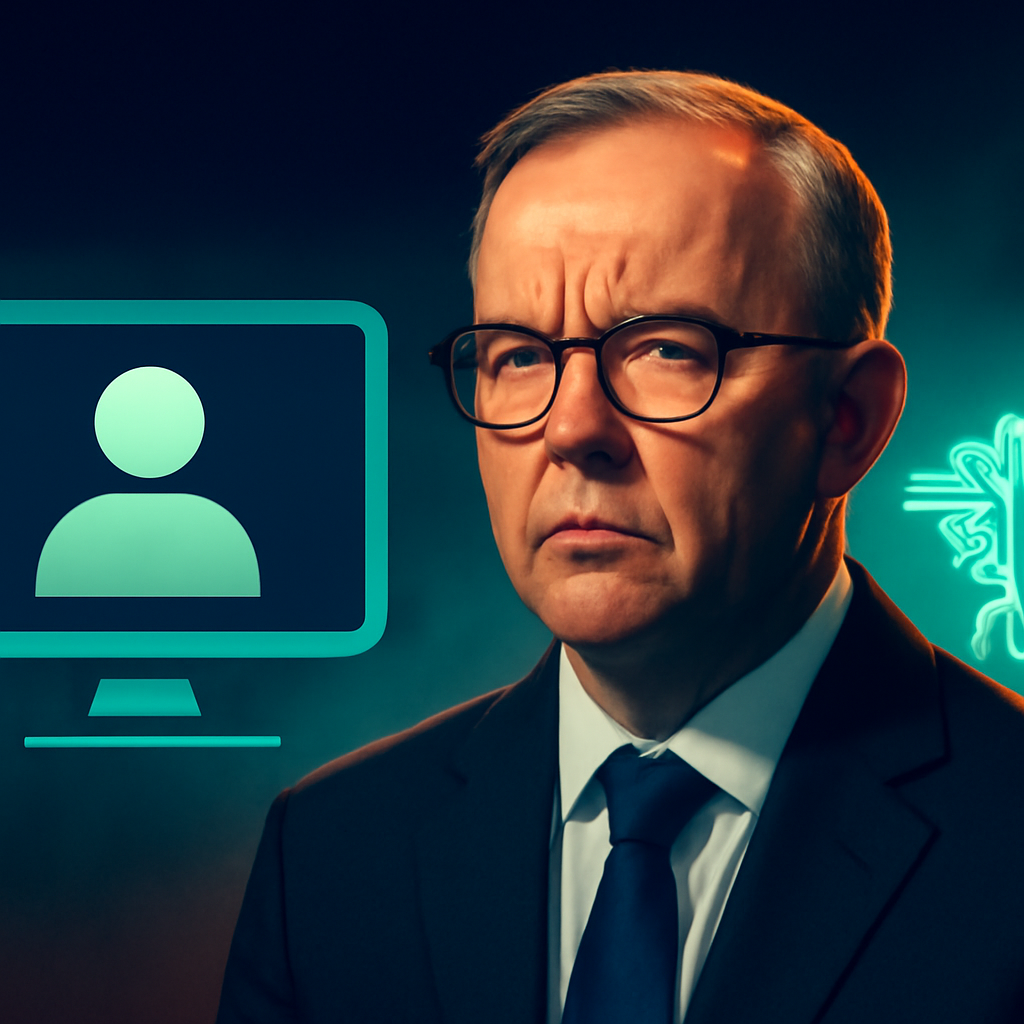 AI-generated editorial illustration for: Albanese personally opposed to telehealth voluntary assisted dying