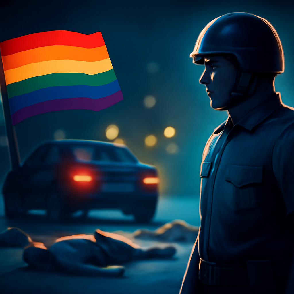 AI-generated editorial illustration for: ألمانيا: قتيل و15 مصابا خلال مسيرة للمثليين في برلين والشرطة ترجح صدمهم بسيارة